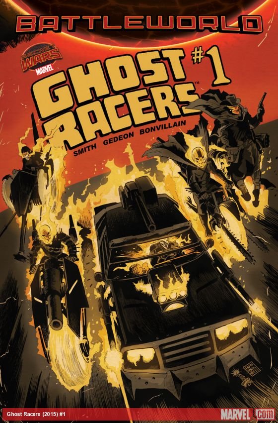 Cover of Ghost Racers (2015) - #1