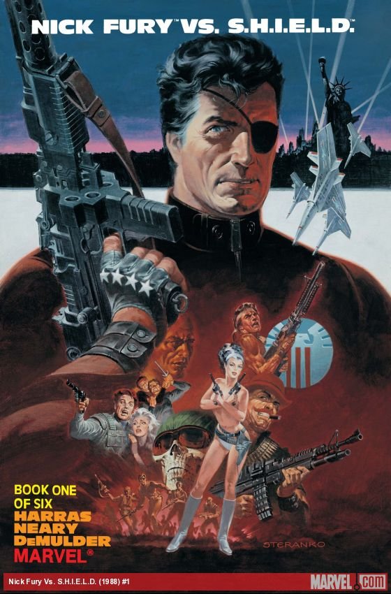 Cover of Nick Fury Vs. S.h.i.e.l.d. (1988) - #1
