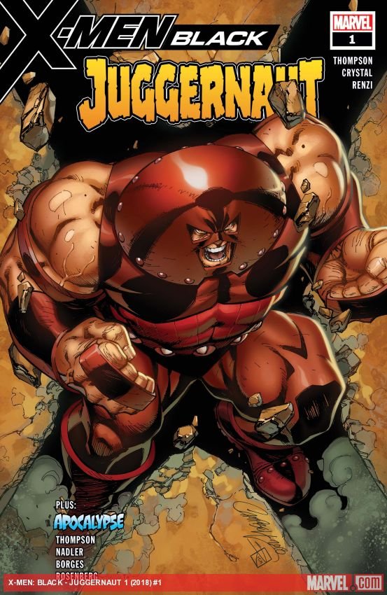 Cover of X-Men: Black - Juggernaut (2018) - #1