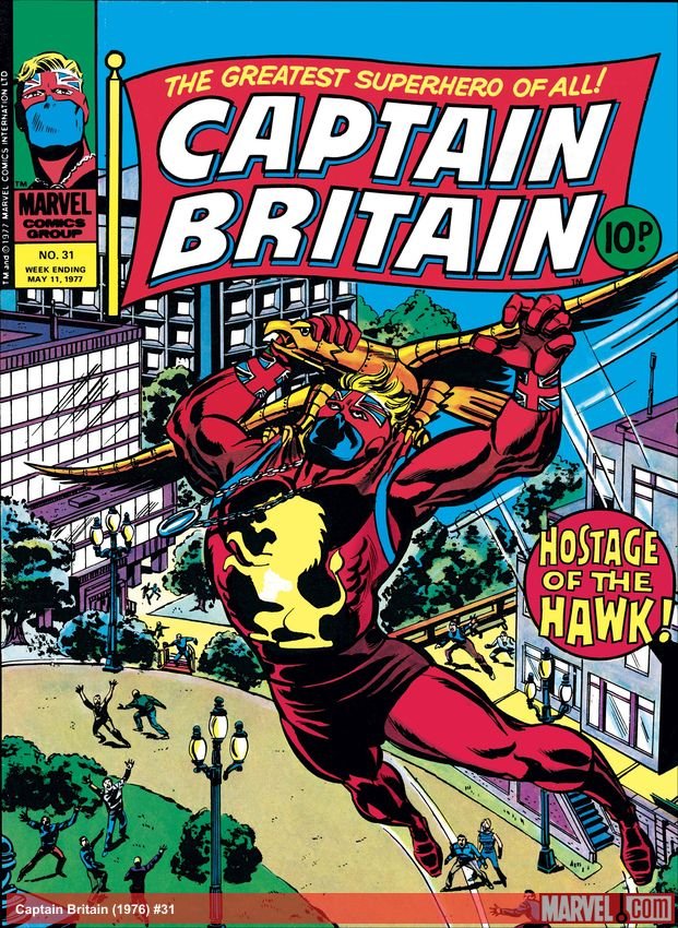 Cover of Captain Britain (1976) - #31