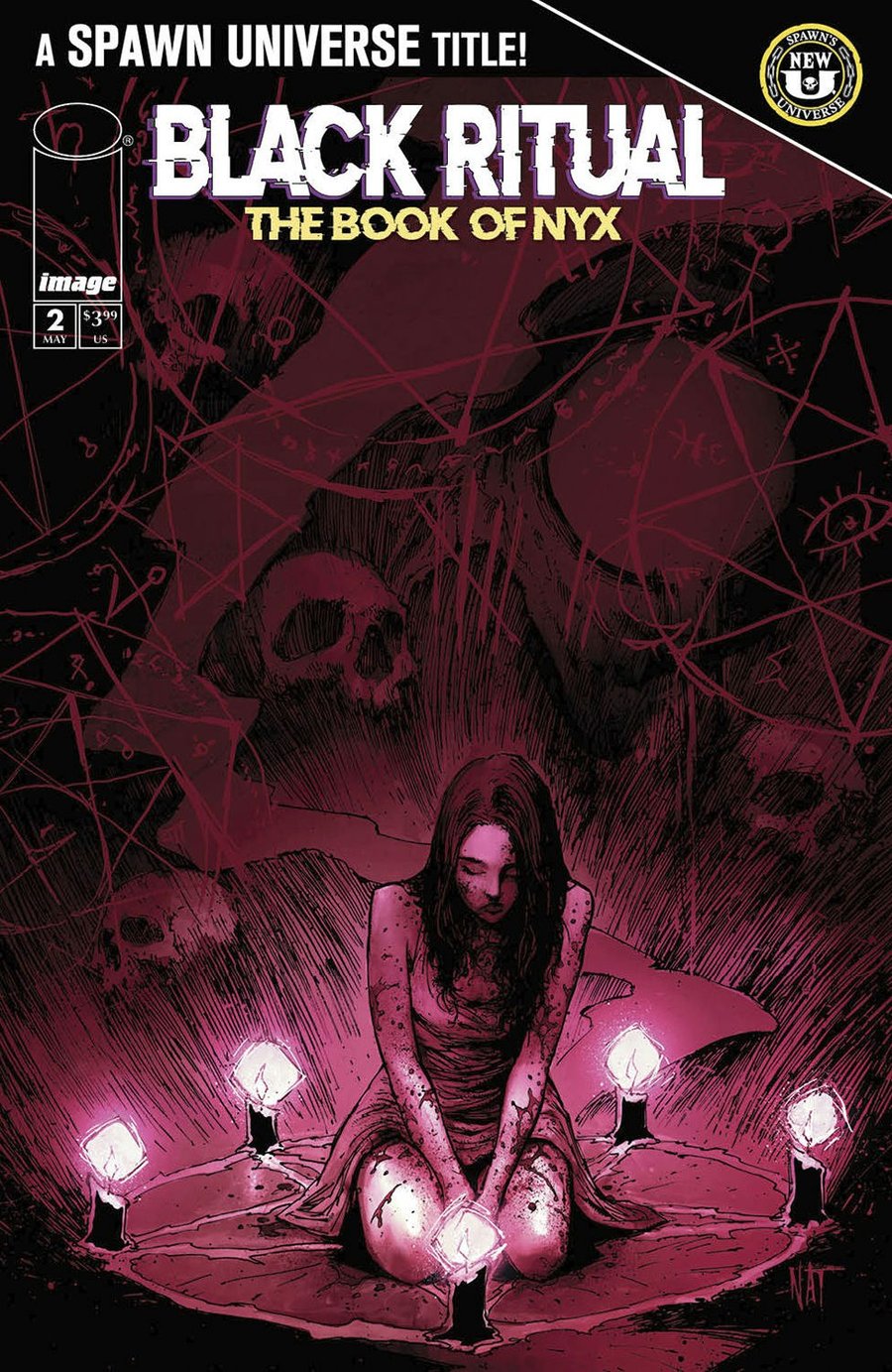 Cover of Spawn Black Ritual The Book Of Nyx (2025) - #2