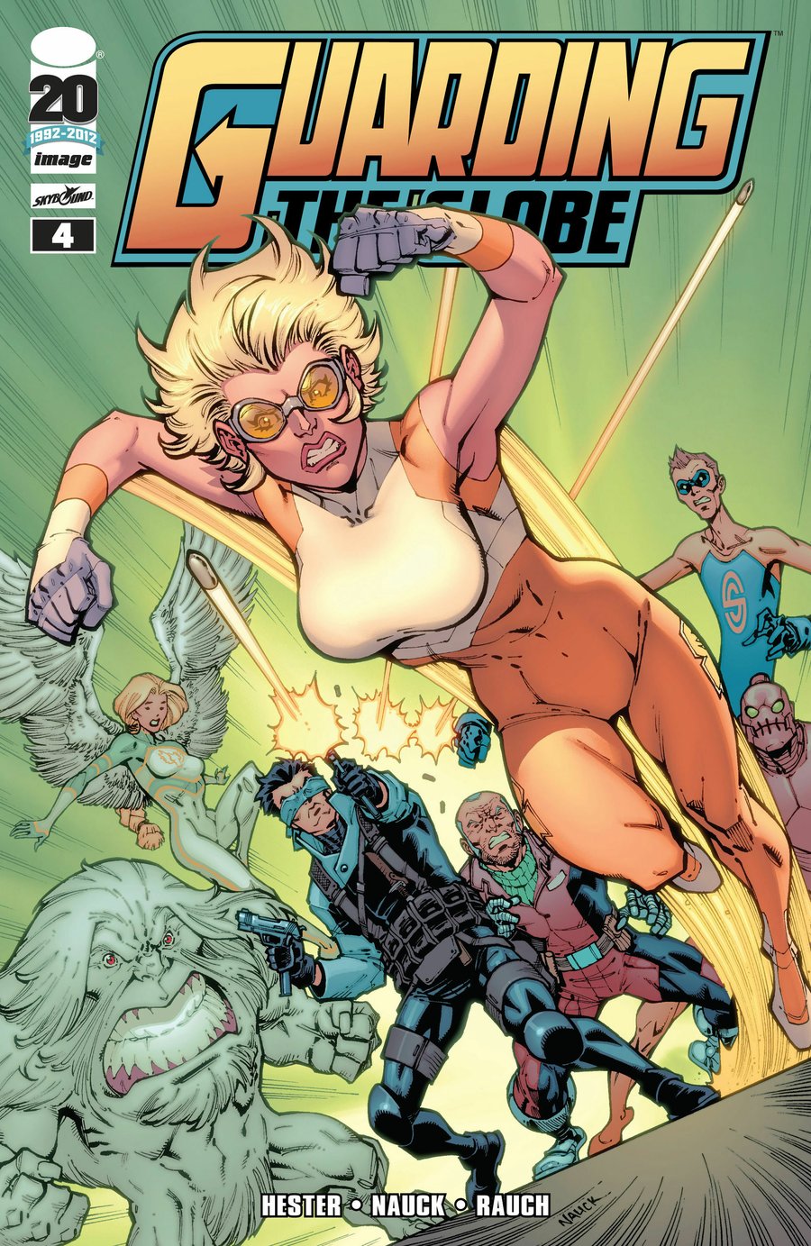 Cover of Guarding The Globe Vol. 2 (2012) - #4