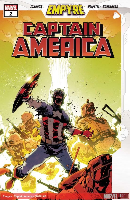 Cover of Empyre: Captain America (2020) - #2
