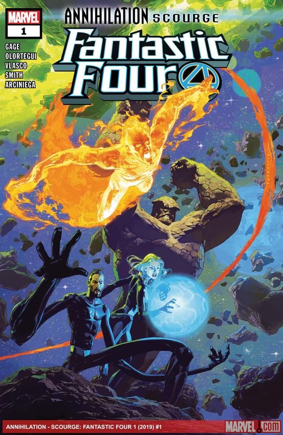 Cover of Annihilation - Scourge: Fantastic Four (2019) - #1