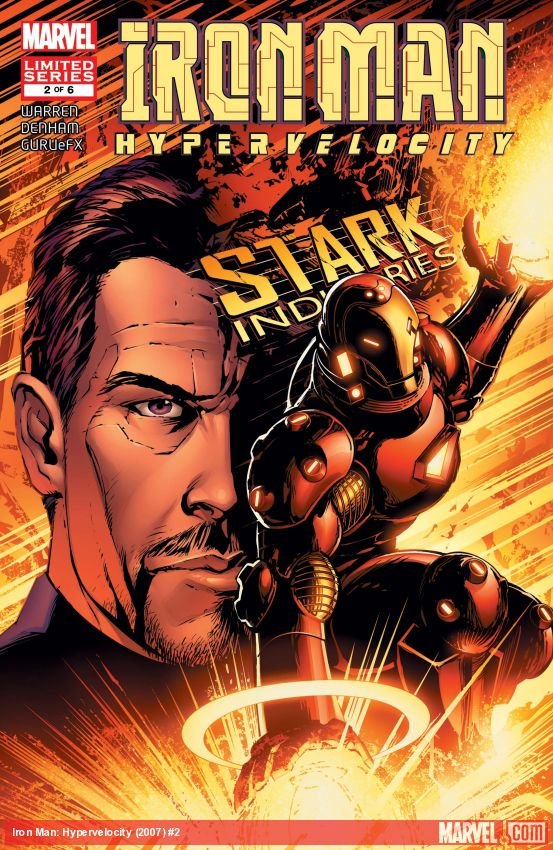 Cover of Iron Man: Hypervelocity (2007) - #2