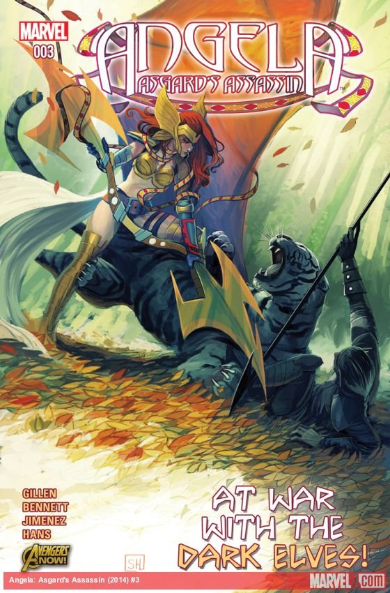 Cover of Angela: Asgard's Assassin (2014) - #3