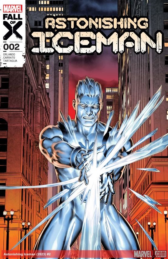 Cover of Astonishing Iceman (2023) - #2