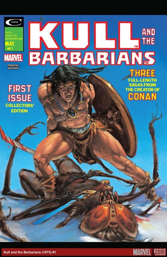 Cover of Kull And The Barbarians (1975) - #1