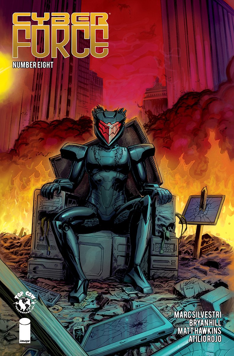 Cover of Cyber Force (2018) - #8