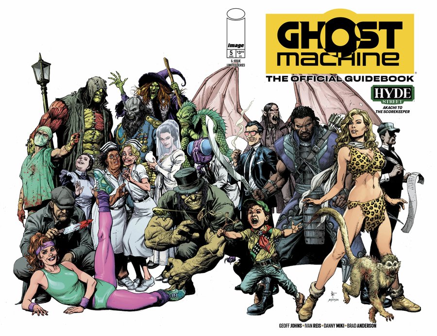 Cover of Ghost Machine: The Official Guidebook (2026) - #5