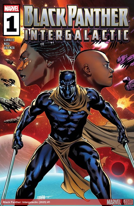 Cover of Black Panther: Intergalactic (2025) - #1