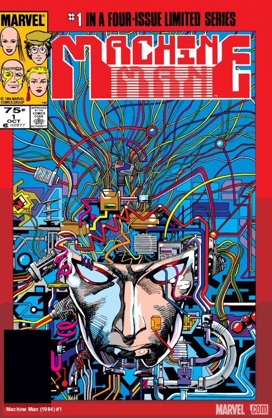Cover of Machine Man (1984) - #1
