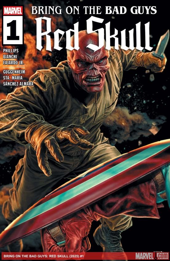 Cover of Bring On The Bad Guys: Red Skull (2025) - #1