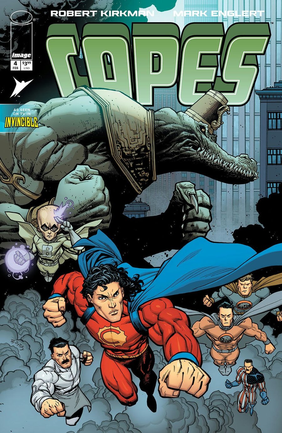 Cover of Invincible Universe Capes (2026) - #4