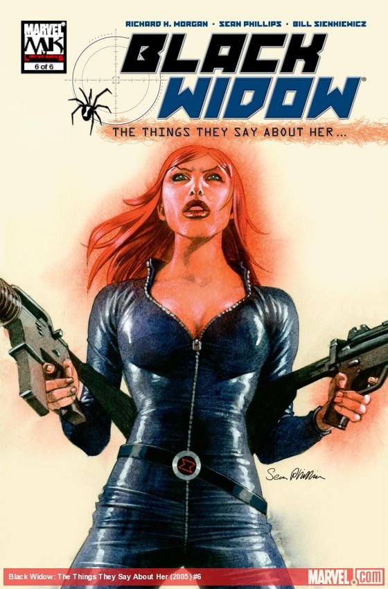 Cover of Black Widow: The Things They Say About Her (2005) - #6