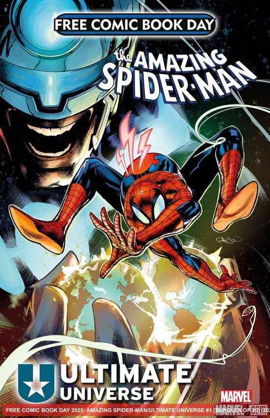 Cover of Free Comic Book Day 2025: Amazing Spider-Man/Ultimate Universe (2025) - #1