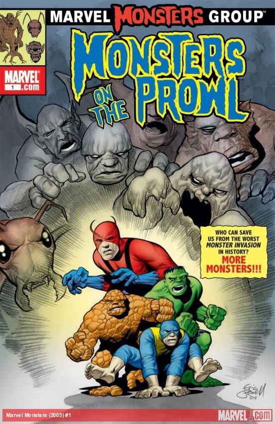 Cover of Marvel Monsters (2005) - #4