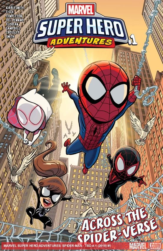 Cover of Marvel Super Hero Adventures: Spider-Man - Across The Spider-Verse (2019) - #1