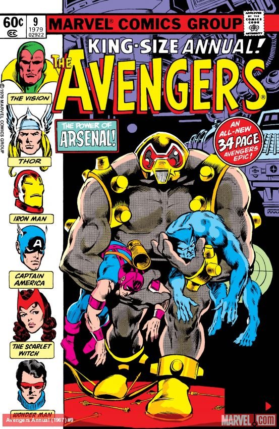 Cover of Avengers Annual (1967) - #9