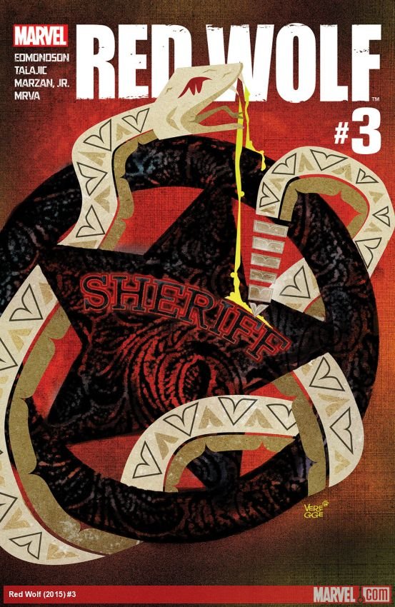 Cover of Red Wolf (2015) - #3