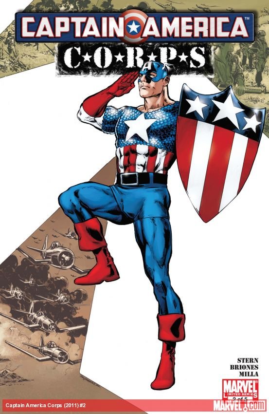 Cover of Captain America Corps (2011) - #2