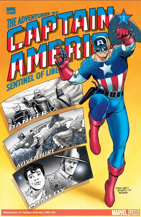 Cover of Adventures Of Captain America (1991) - #2