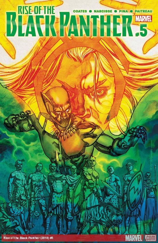 Cover of Rise Of The Black Panther (2018) - #5