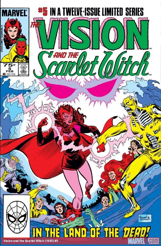 Cover of Vision And The Scarlet Witch (1985) - #5