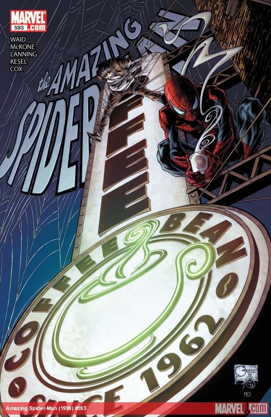 Cover of The Amazing Spider-Man (1999) - #593