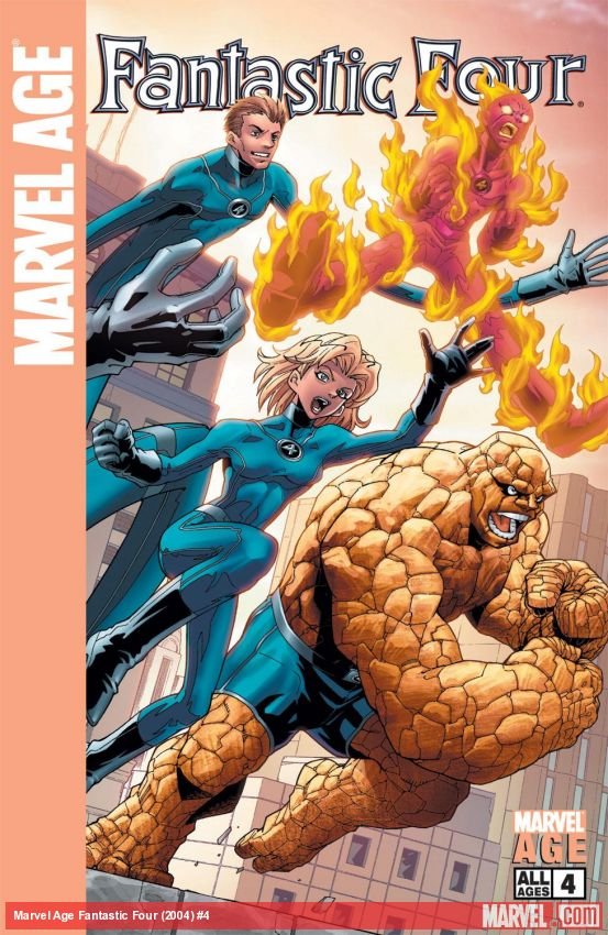 Cover of Marvel Age Fantastic Four (2004) - #4