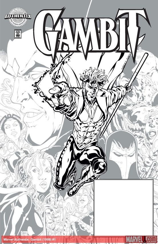 Cover of Marvel Authentix: Gambit (1998) - #1