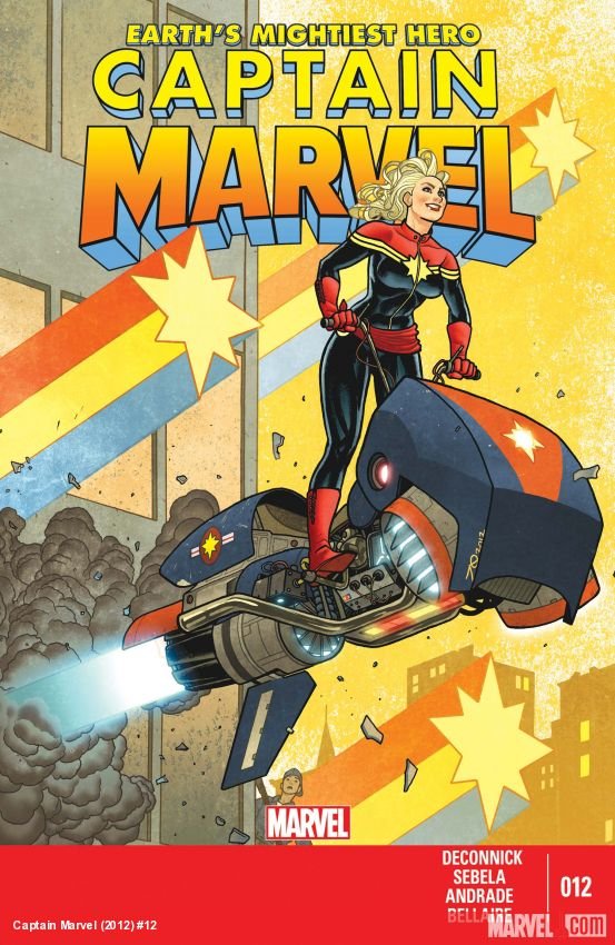 Cover of Captain Marvel (2012) - #12