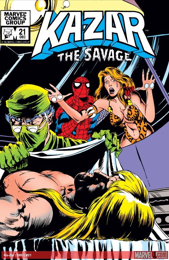Cover of Ka-Zar The Savage (1981) - #21