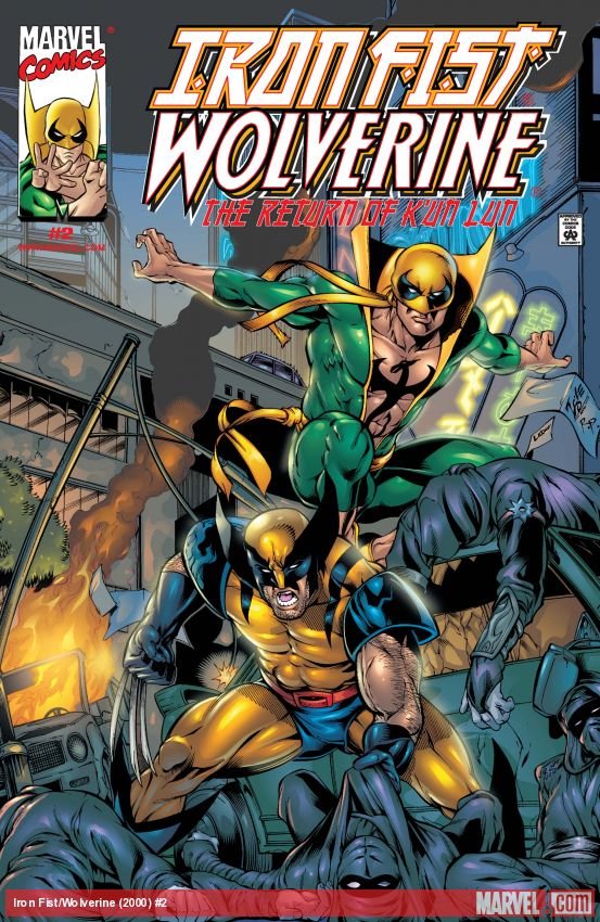 Cover of Iron Fist/Wolverine: The Return Of K'un Lun (2000) - #2