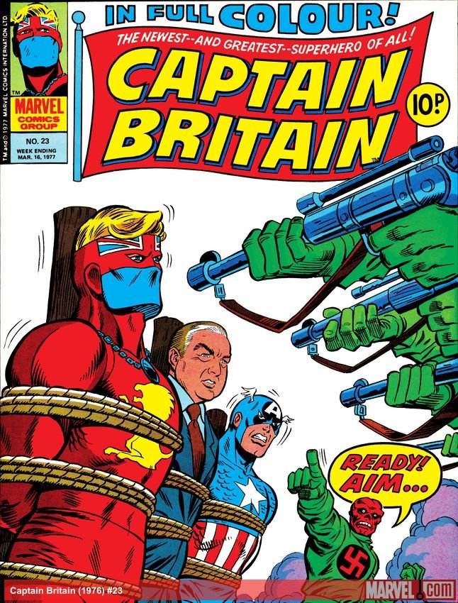 Cover of Captain Britain (1976) - #23