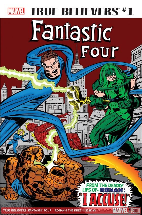 Cover of True Believers: Fantastic Four - Ronan & The Kree (2018) - #1