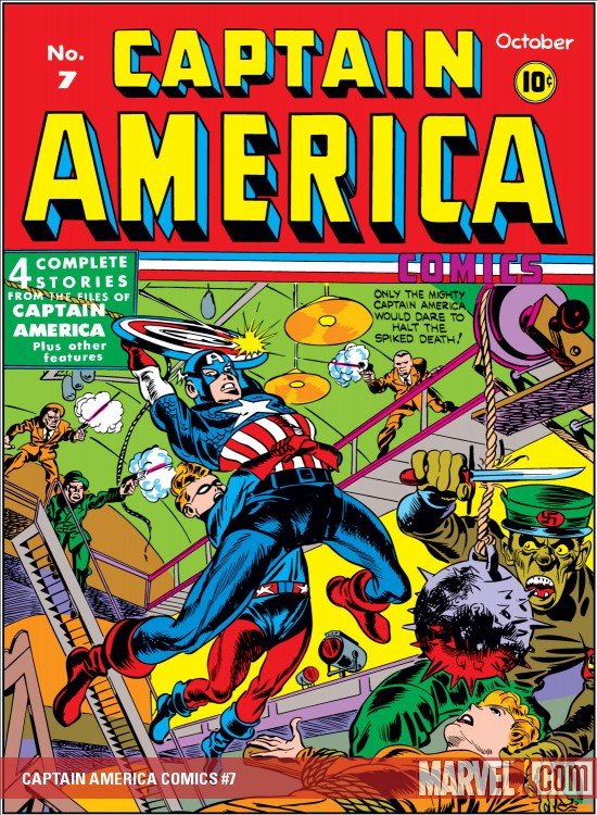 Cover of Captain America Comics (1941) - #7