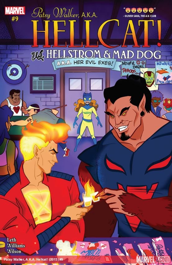Cover of Patsy Walker, A.k.a. Hellcat! (2015) - #9