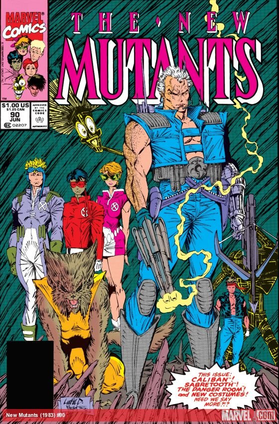Cover of New Mutants (1983) - #90