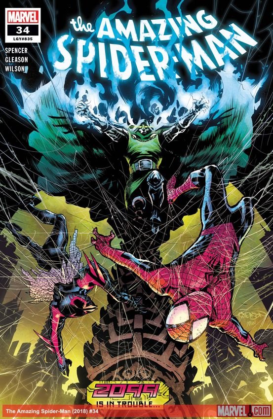 Cover of The Amazing Spider-Man (2018) - #34