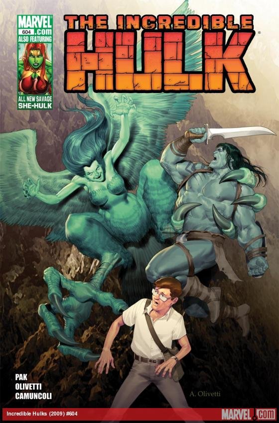 Cover of Incredible Hulks (2009) - #604