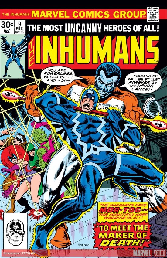 Cover of Inhumans (1975) - #9