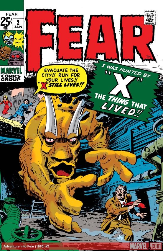 Cover of Adventure Into Fear (1970) - #2