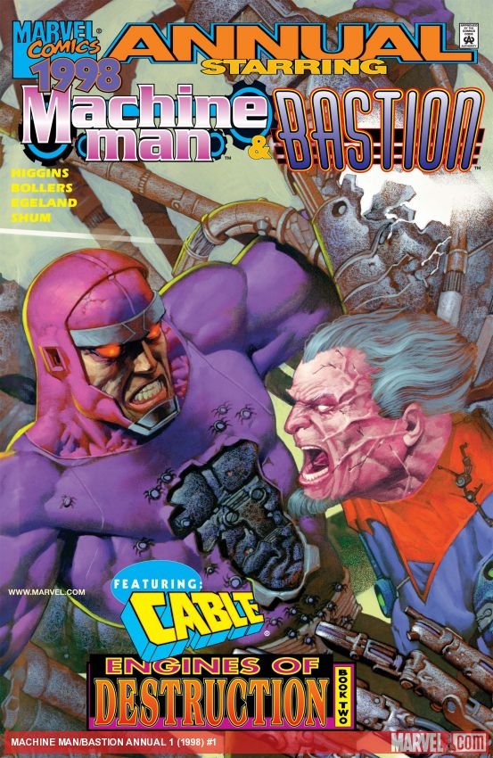 Cover of Machine Man/Bastion Annual (1998) - #1