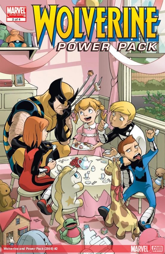 Cover of Wolverine And Power Pack (2008) - #2