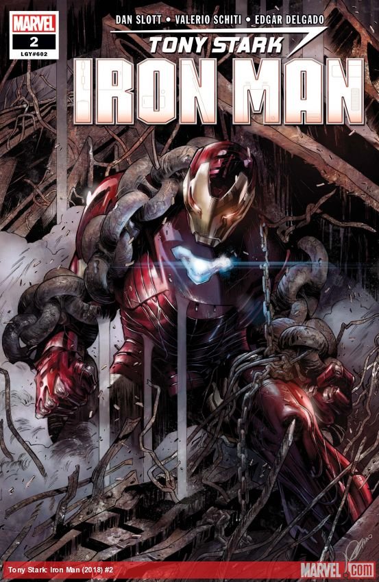 Cover of Tony Stark: Iron Man (2018) - #2