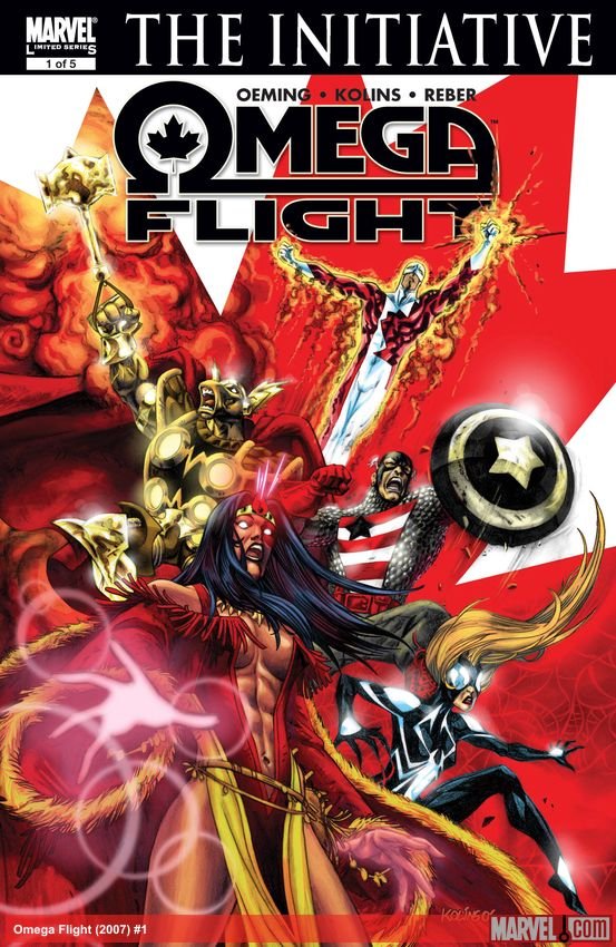 Cover of Omega Flight (2007) - #1