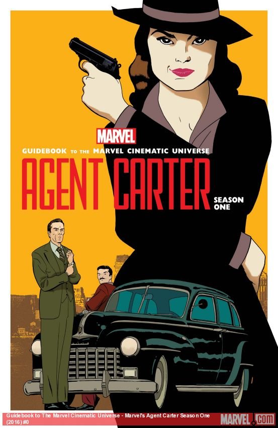 Cover of Guidebook To The Marvel Cinematic Universe - Marvel's Agent Carter Season One (2016) - #1
