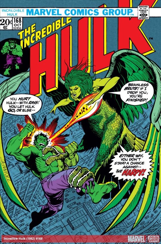 Cover of Incredible Hulk (1962) - #168