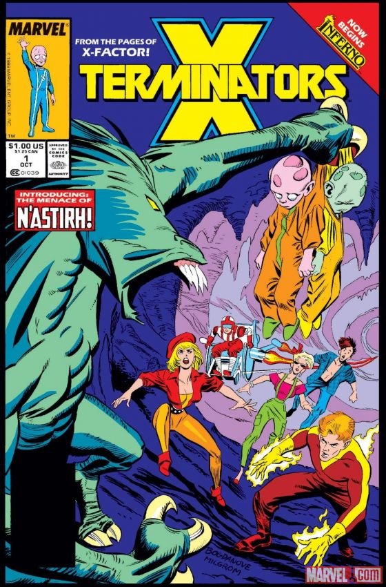 Cover of X-Terminators (1988) - #1